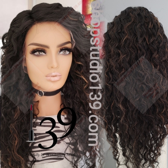 Sexy human hair HD lace front wig - Picture 3 of 4